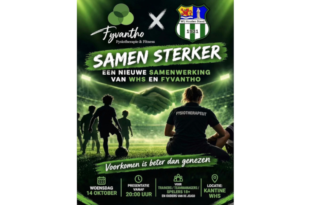 💚🤍 SAMEN STERKER – WHS & FYVANTHO! ⚽