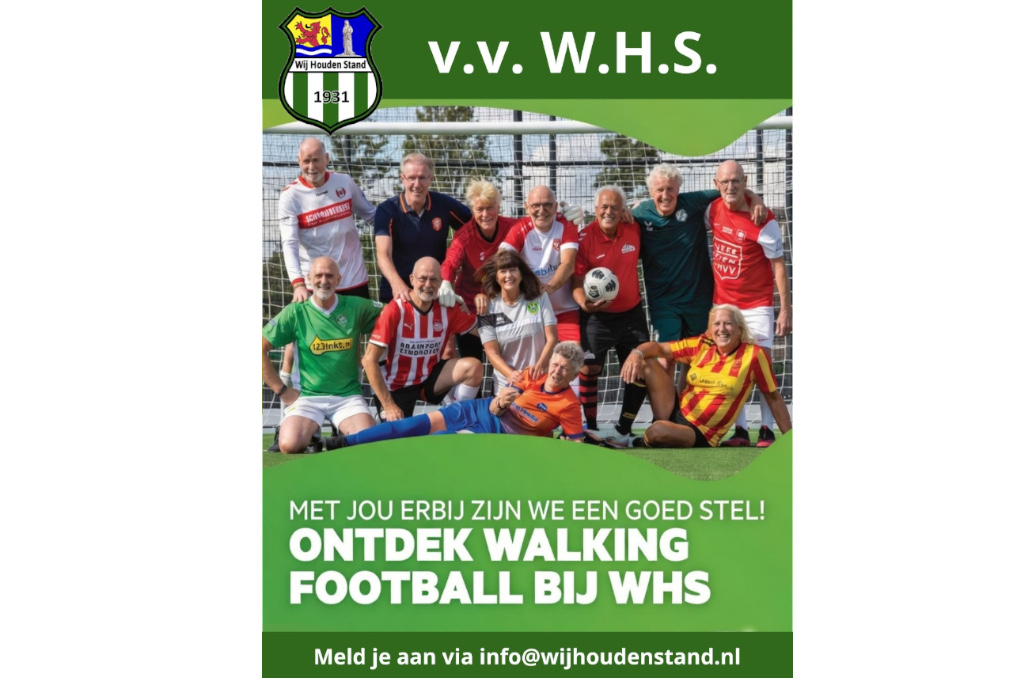 Introductie Walking Football bij WHS