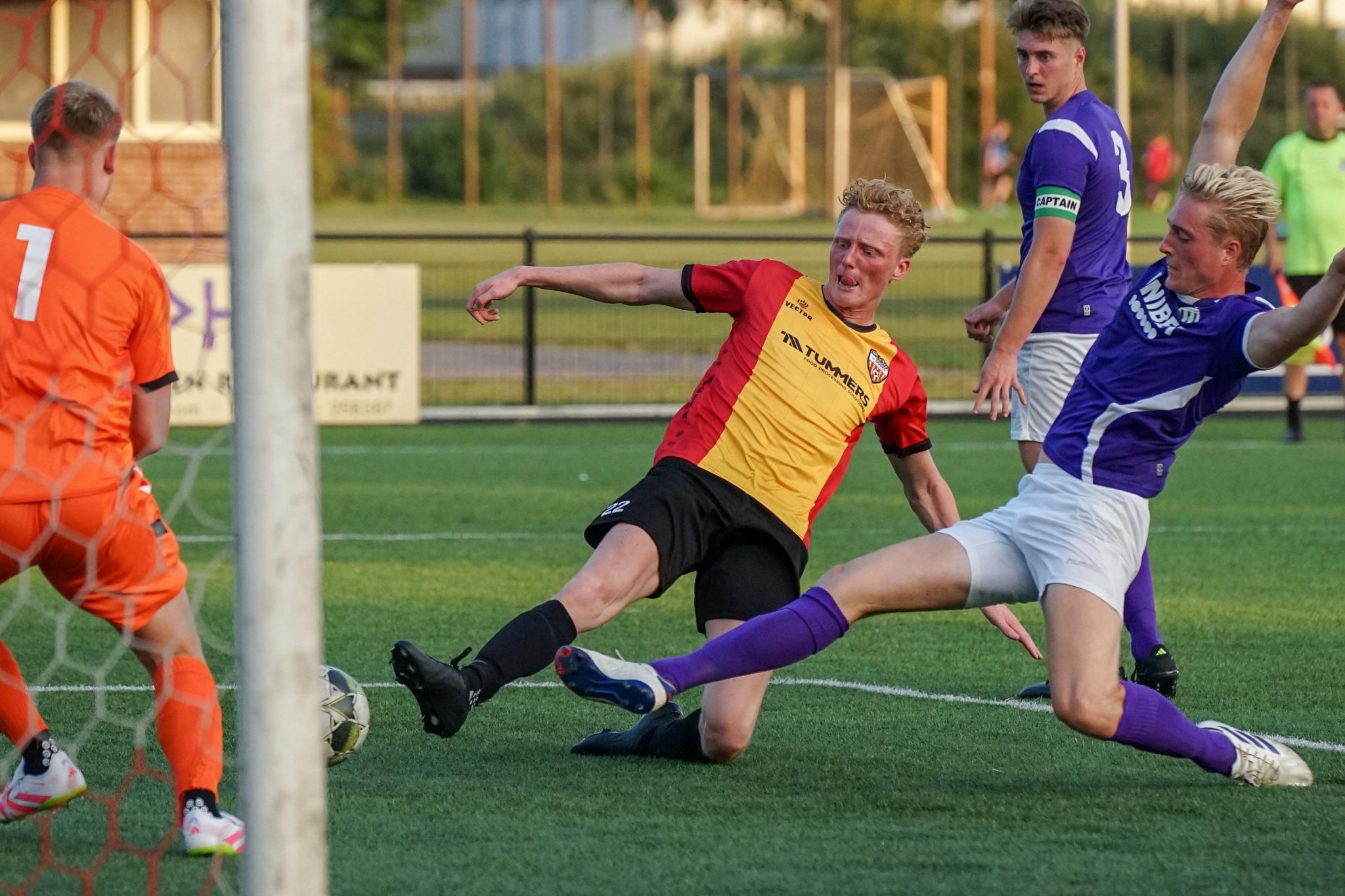 WHS nog niet op dreef in haar eerste oefenwedstrijd en verliest met 2 – 1 van DOSKO