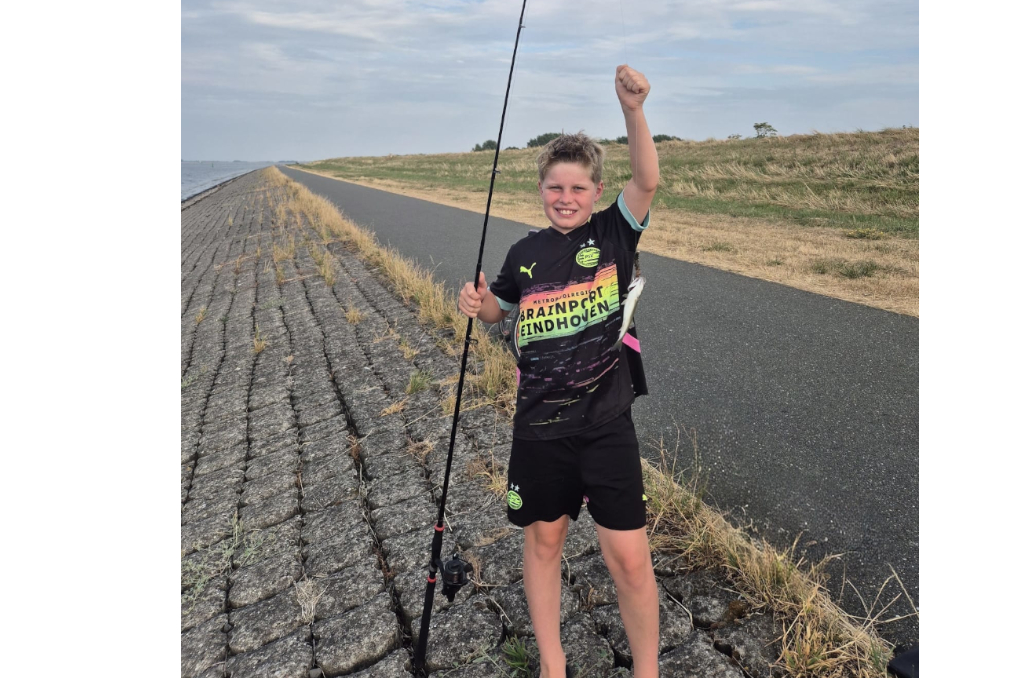 Finn Deij pupil van de week tijdens de wedstrijd WHS - VCK