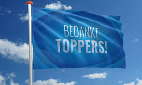 WHS bedankt haar stemmers